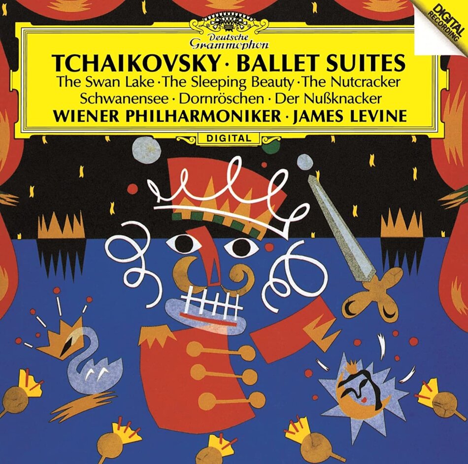 James Levine, Peter Iljitsch Tschaikowsky (1840-1893) & Wiener Philharmoniker - Ballet Suites - Swan Lake / Sleeping 2022 Reissue, Japan Edition