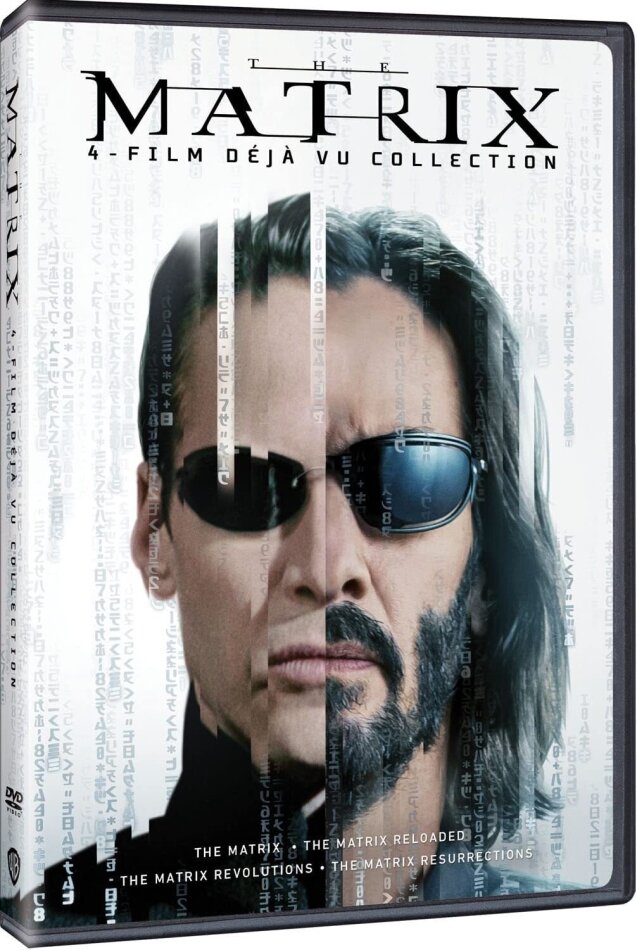 The Matrix 1-4 - 4-Film Déjà Vu Collection 4 DVDs