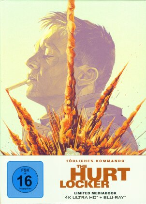 The Hurt Locker - Tödliches Kommando (2008) (Edizione Limitata, Mediabook, 4K Ultra HD + Blu-ray)