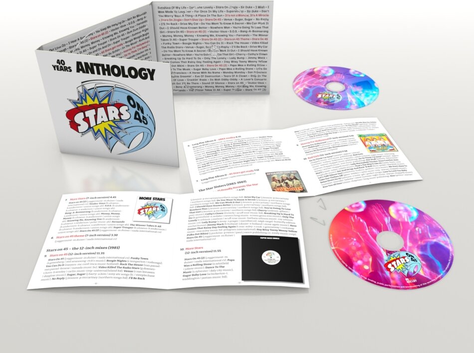 Stars On 45 - 40 Years Anthology Digipack, 2 CDs
