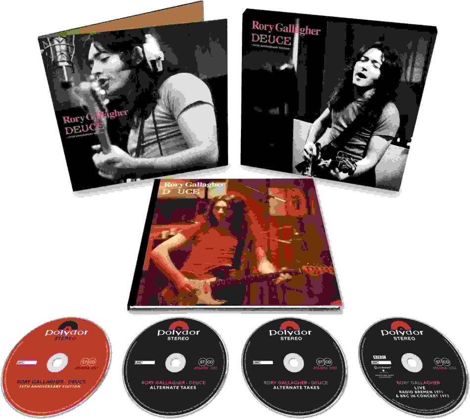 Rory Gallagher - Deuce 2022 Reissue, 50th Anniversary Edition, 4 CDs