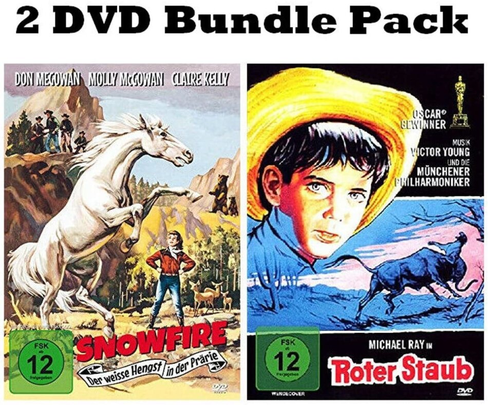 Roter Staub (1956) / Snowfire (1975) Double Feature, 2 DVDs