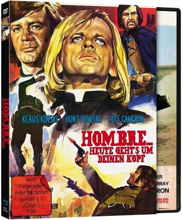 Hombre... Heute geht's um deinen Kopf (1971) Édition Deluxe Limitée, Blu-ray + DVD