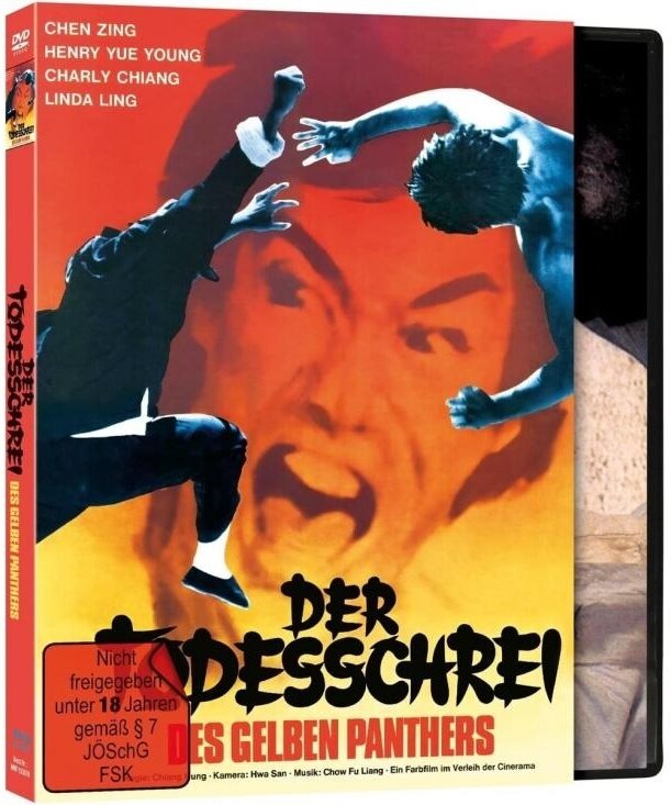 Der Todesschrei des Gelben Panthers (1972) Cover A, Limited Deluxe Edition, Blu-ray + DVD
