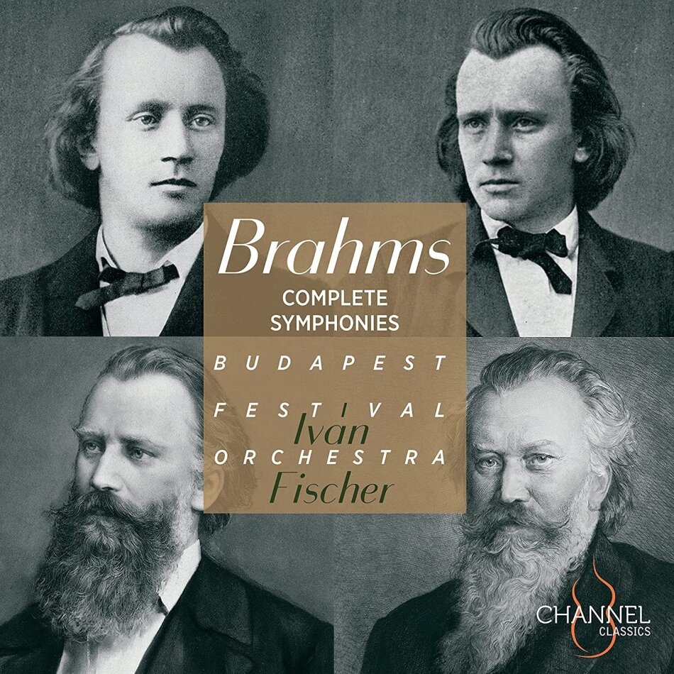 Johannes Brahms (1833-1897), Ivan Fischer & Budapest Festival Orchestra - Complete Symphonies 4 CDs