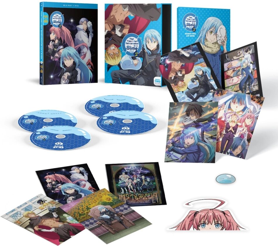 That Time I Got Reincarnated as a Slime 2 - Season 2 - Part 2 Limited Edition, 2 Blu-rays + 2 DVDs