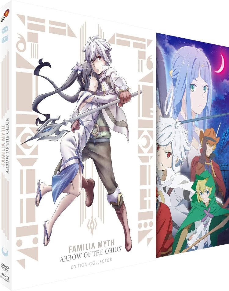 DanMachi - Familia Myth: Arrow of the Orion - Film (2019) Digibook, Limited Collector's Edition, Blu-ray + DVD