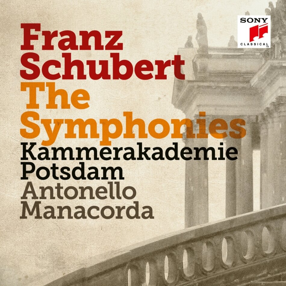 Kammerakademie Potsdam, Franz Schubert (1797-1828) & Antonello Manacorda - The Symphonies 2022 Reissue, 5 CDs