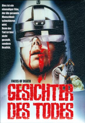 Gesichter des Todes (1978) (Cover C, Wattiert, Versione Cinema, Edizione Limitata, Versione Lunga, Mediabook, Versione Rimasterizzata, Uncut, Blu-ray + 2 DVD)