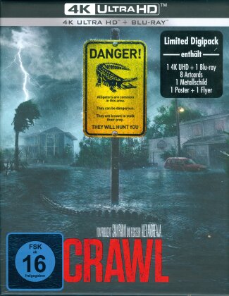 Crawl (2019) (Digipack, Custodia, Edizione Limitata, 4K Ultra HD + Blu-ray)