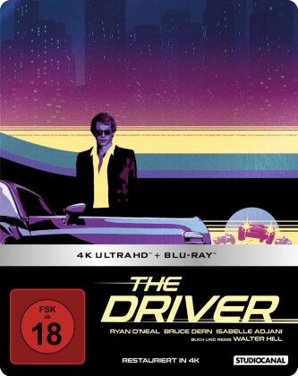 The Driver (1978) (Edizione Limitata, Edizione Restaurata, Steelbook, 4K Ultra HD + Blu-ray)