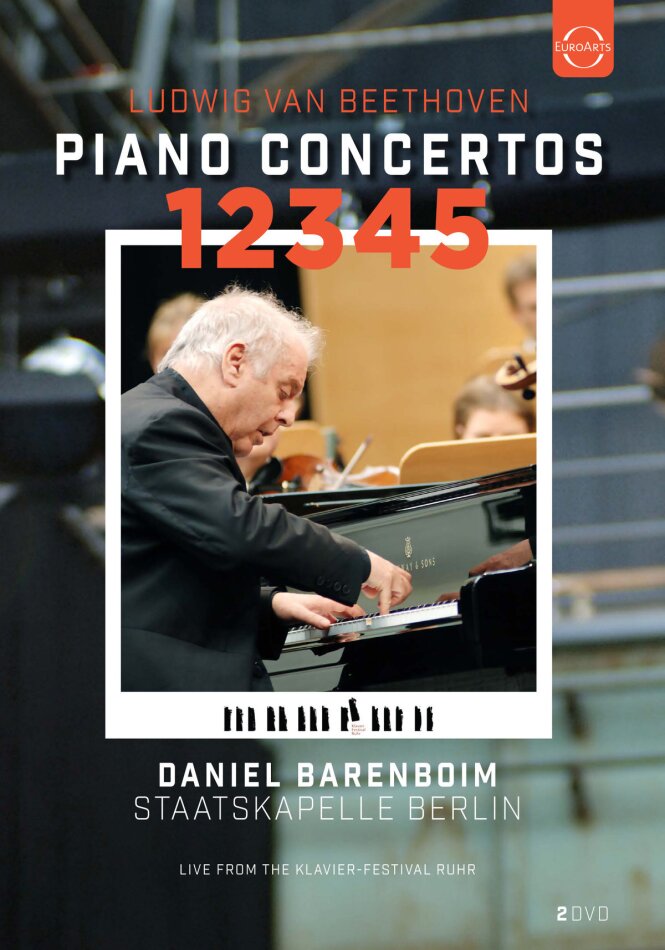 Daniel Barenboim & Staatskapelle Berlin - Piano Concertos - 1 2 3 4 5 2 DVDs