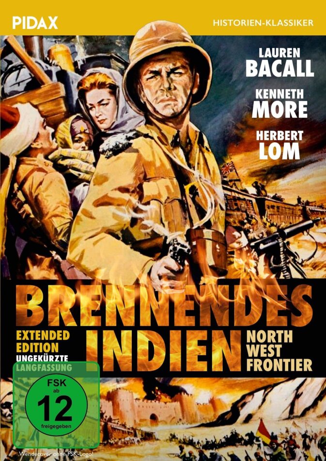 Brennendes Indien (1959) Pidax Historien-Klassiker, Extended Edition, Versione Lunga, Uncut
