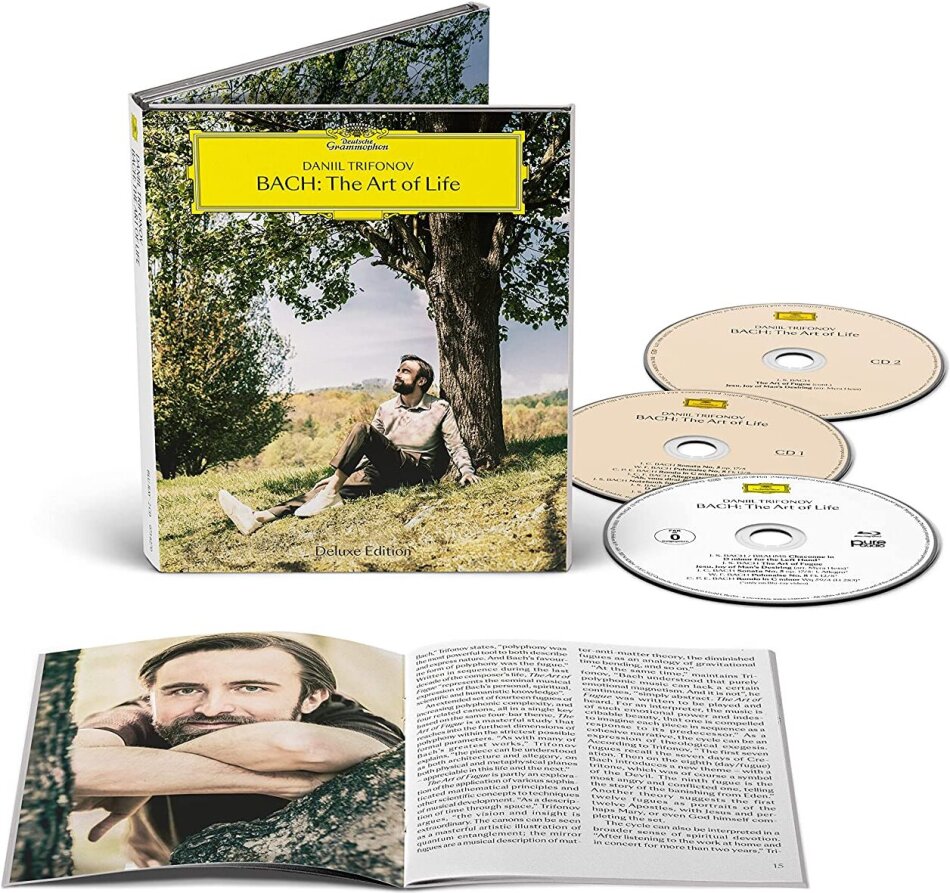 Johann Sebastian Bach (1685-1750) & Daniil Trifonov - Bach: The Art Of Life Deluxe Edition, CD + Blu-ray