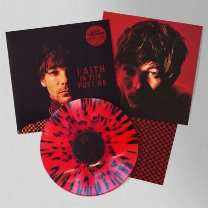 Louis Tomlinson - Faith In The Future (Indie Exclusive, &Eacute;dition Limit&eacute;e, Opaque Black & Transparent Red Splatter Vinyl, LP)