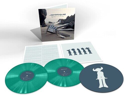 Jamiroquai - High Times - The Singles 1992-2006 2022 Reissue, + Slipmat, Sony Legacy, Deluxe Edition, Green Marbled Vinyl, 2 LPs
