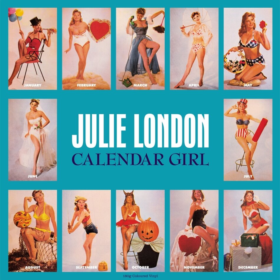 Julie London - Calendar Girl 2022 Reissue, Not Now UK, Pink Vinyl, LP