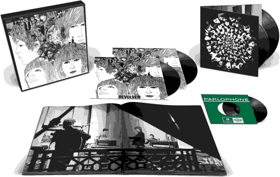 The Beatles - Revolver 2022 Reissue, 2022 Mix, Boxset, 4 LP + 7" Single