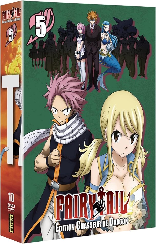 Fairy Tail - Édition Chasseur De Dragon - Vol. 5 10 DVD