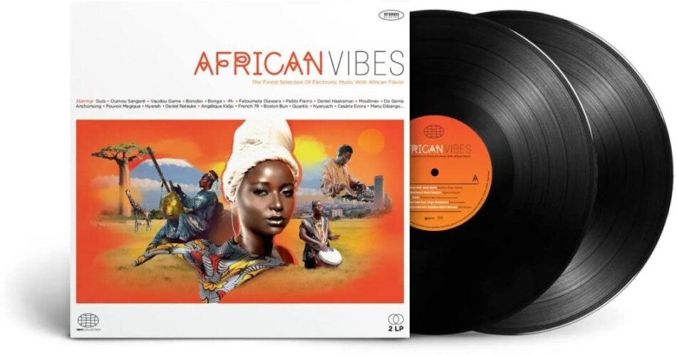 African Vibes Wagram, 2 LPs