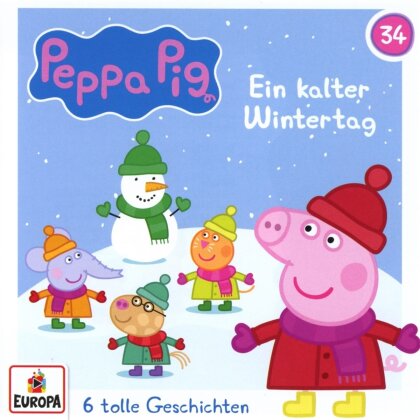 Peppa Pig H&ouml;rspiele - Folge 34: Ein kalter Wintertag