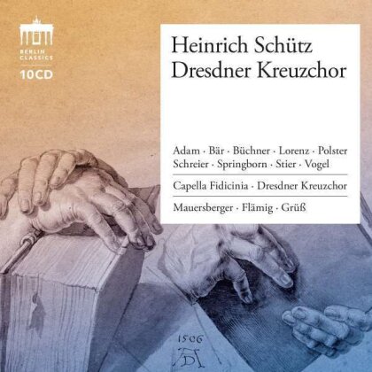 Dresdner Kreuzchor & Heinrich Sch&uuml;tz (1585-1672) - Heinrich Sch&uuml;tz - Geistliche Werke mit dem Dresdner Kreuzchor (10 CDs)