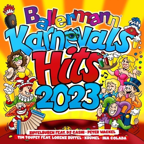 Ballermann Karnevals Hits 2023 2 CDs