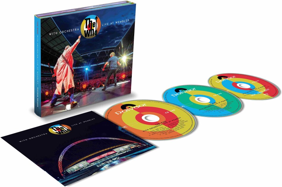 The Who & Isobel Griffiths Orchestra - The Who With Orchestra: Live At Wembley 2 CDs + Blu-ray