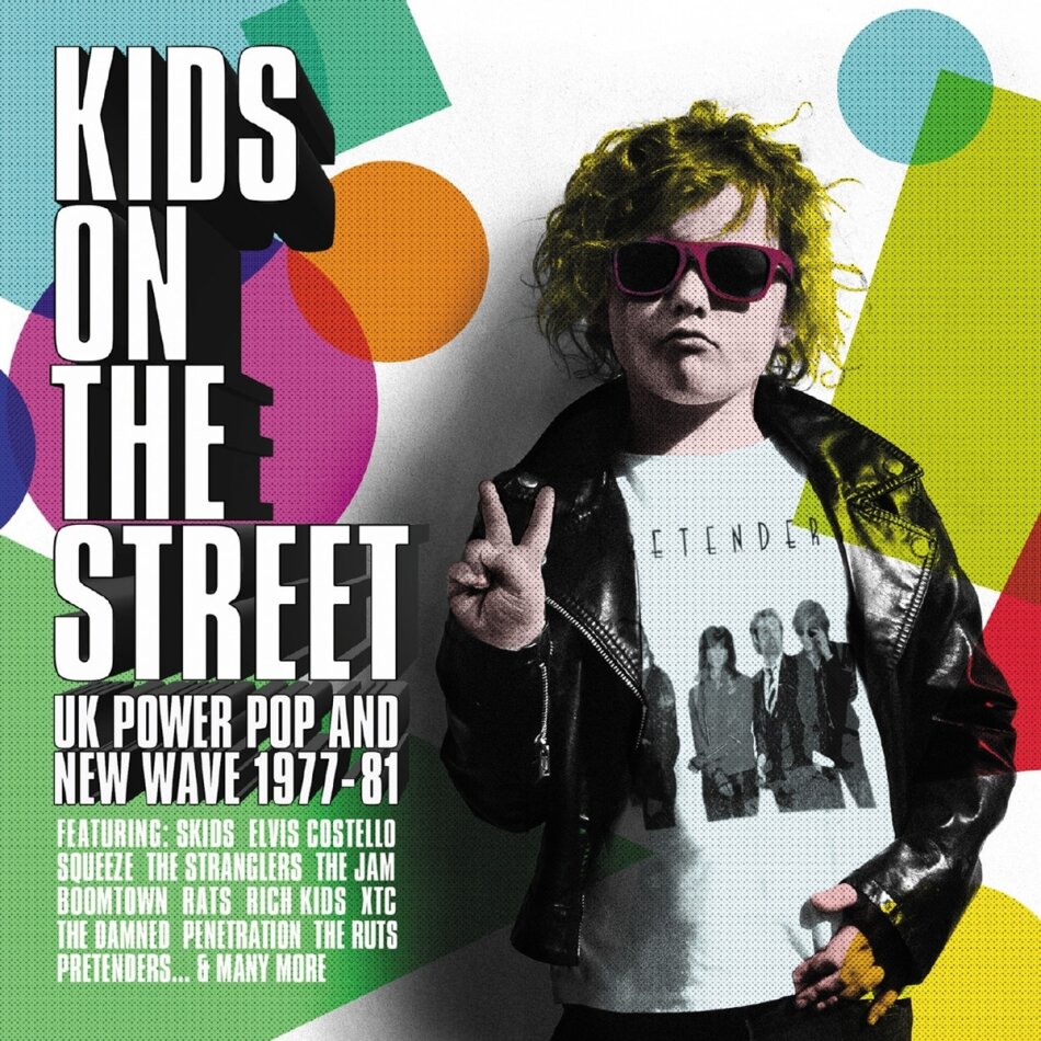 Kids On The Street: Uk Power Pop & New Wave 77-81 Cherry Red, 3 CDs