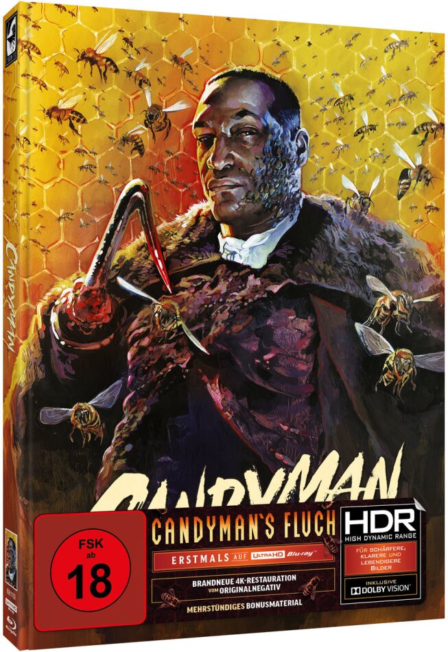 Candyman's Fluch (1992) Cover A, Limited Edition, Mediabook, 4K Ultra HD + Blu-ray