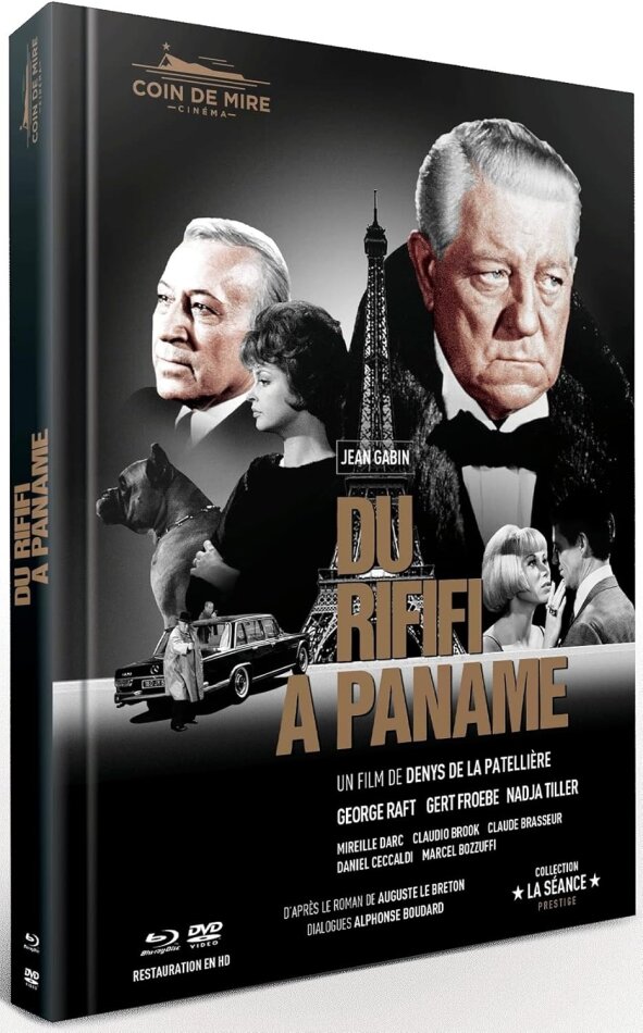 Du Rififi à Paname (1966) Édition Limitée, Mediabook, Blu-ray + DVD
