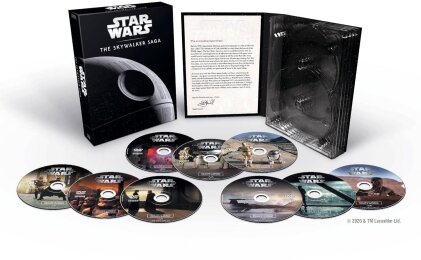Star Wars: Episode 1-9 - The Skywalker Saga (Digipack, 9 DVD)