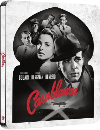 Casablanca (1942) (n/b, Edizione Limitata, Steelbook, 4K Ultra HD + Blu-ray)
