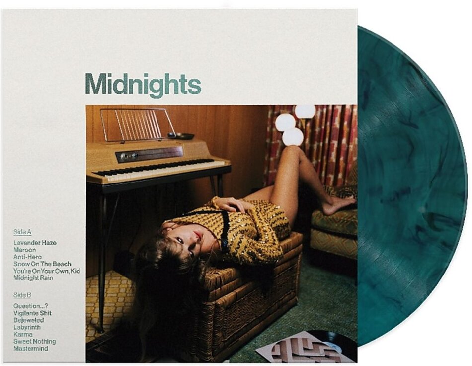 Taylor Swift - Midnights Limited Edition, Jade Green Vinyl, LP