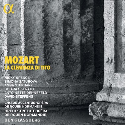 L'Orchestre de l'Op&eacute;ra de Rouen Normandie, Wolfgang Amadeus Mozart (1756-1791), Ben Glassberg, Simona Saturov&aacute;, &hellip; - La Clemenzia di Tito (2 CD)