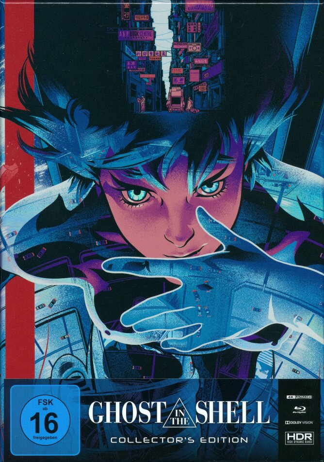 Ghost in the Shell (1995) Box A, Limited Collector's Edition, 4K Ultra HD + 3 Blu-rays + CD + Book