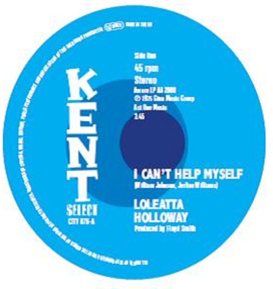 Loleatta Holloway - I Can't Help Myself/Mrs So And So's Daughter 7" Single