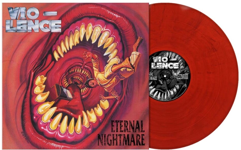 Vio-Lence - Eternal Nightmare 2022 Reissue, Sony, Limited Edition, Blood Red Marbled Vinyl, LP