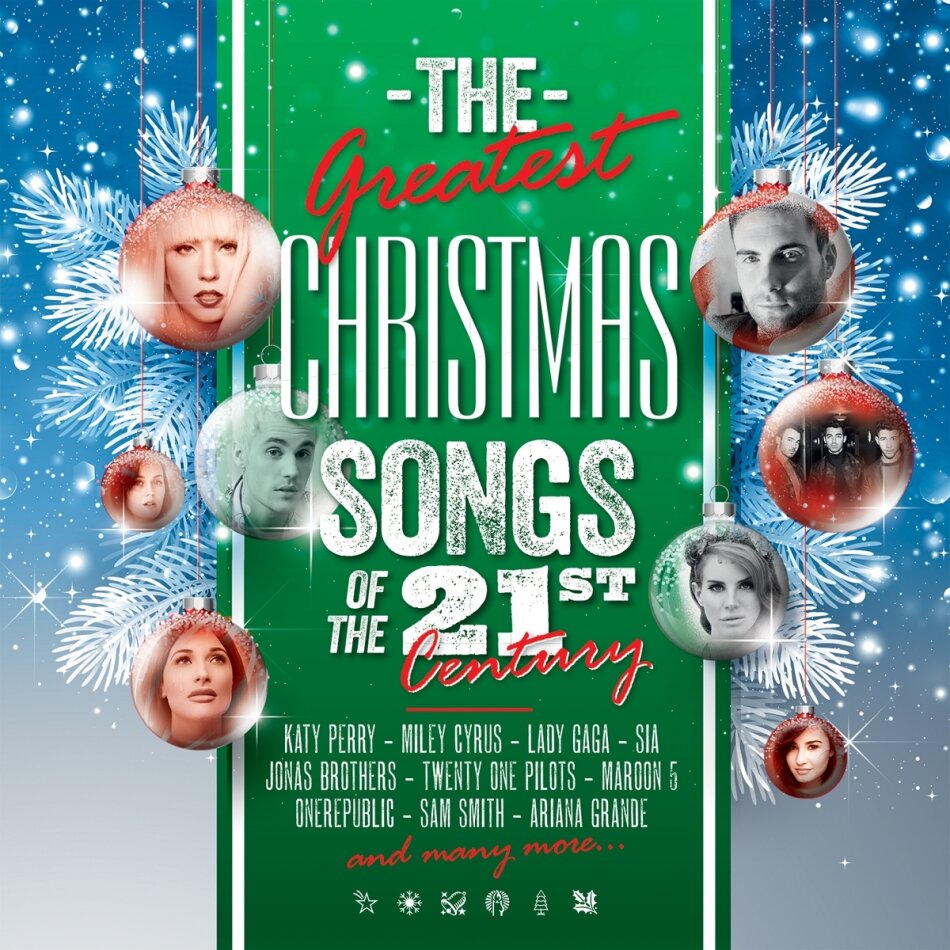 Greatest Christmas Songs Of 21st Century Music On Vinyl, Limited Edition, Green & White Vinyl, 2 LPs