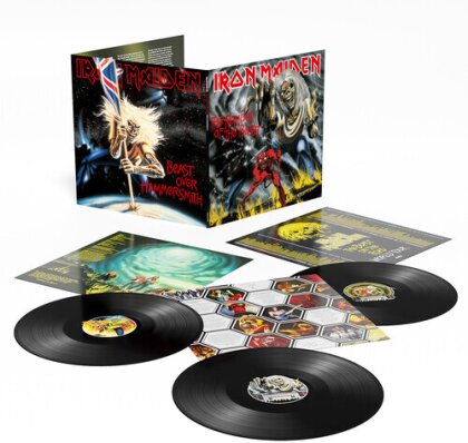 Iron Maiden - The Number Of The Beast / Beast Over Hammersmith (Sanctuary Records, Gatefold, &Eacute;dition Deluxe, 3 LP)
