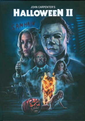 Halloween 2 (1981) (Cover G, Limited Edition, Mediabook, Uncut, 4K Ultra HD + Blu-ray)