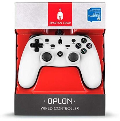 PS3 Controller Spartan Gear Oplon wired white