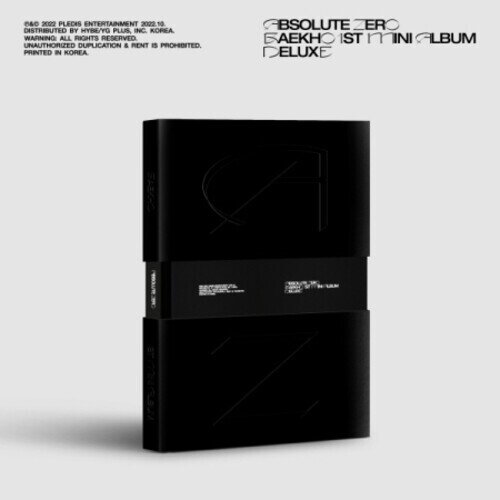 Baekho (K-Pop) - Absolute Zero Deluxe Edition, CD + Book