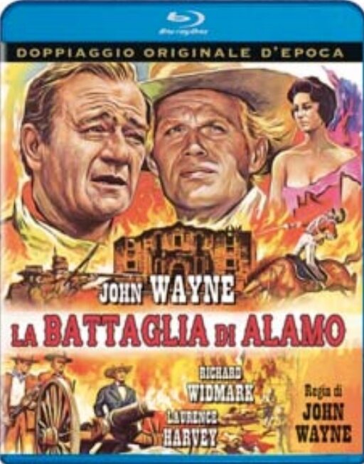La battaglia di Alamo (1960) Doppiaggio Originale d'Epoca