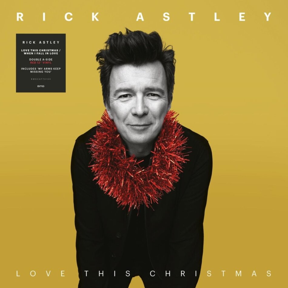 Rick Astley - Love This Christmas/When I Fall in Love 12" Maxi