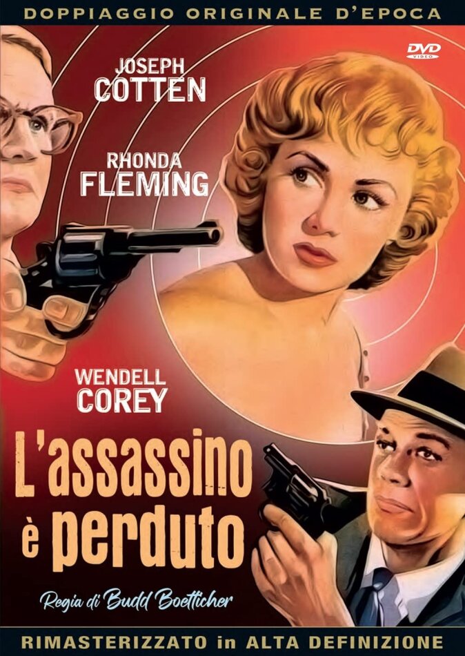 L'assassino è perduto (1956) Doppiaggio Originale d'Epoca, n/b, Versione Rimasterizzata