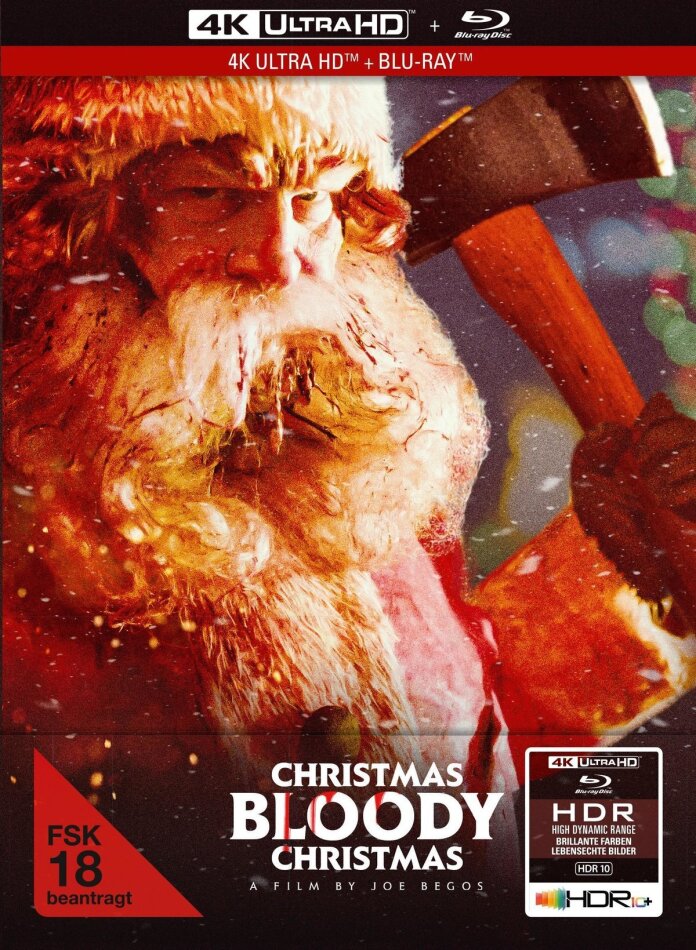 Christmas Bloody Christmas (2022) Limited Edition, Mediabook, 4K Ultra HD + Blu-ray