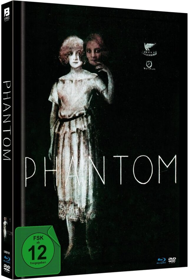 Phantom (1922) n/b, Édition Limitée, Mediabook, Version Restaurée, Blu-ray + DVD