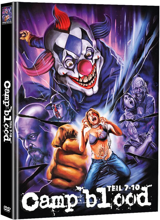 Camp Blood Teil 7-10 Cover C, Super Spooky Stories, Limited Edition, Mediabook, 2 DVDs