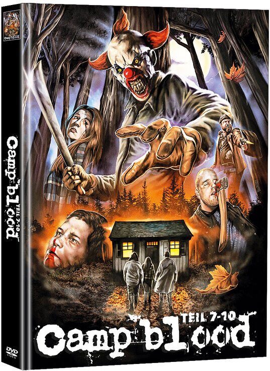 Camp Blood Teil 7-10 Cover A, Super Spooky Stories, Limited Edition, Mediabook, 2 DVDs